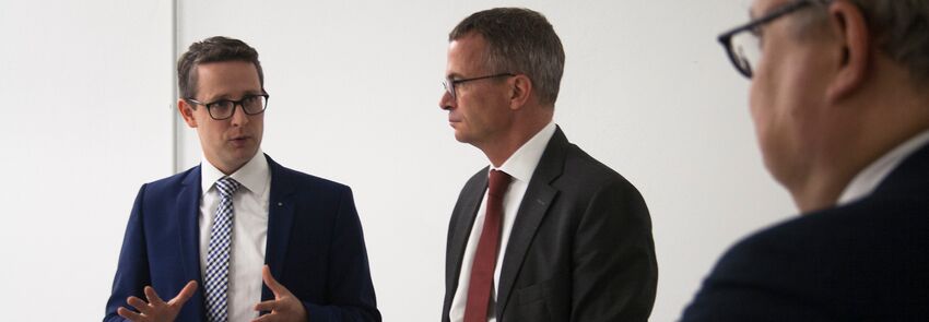 Wirtschaftsminister zu Besuch bei RFT kabel